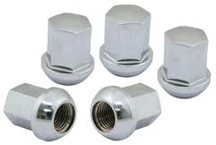 EMPI 70-2868 Chrome Steel Lug Nuts, Set of 5